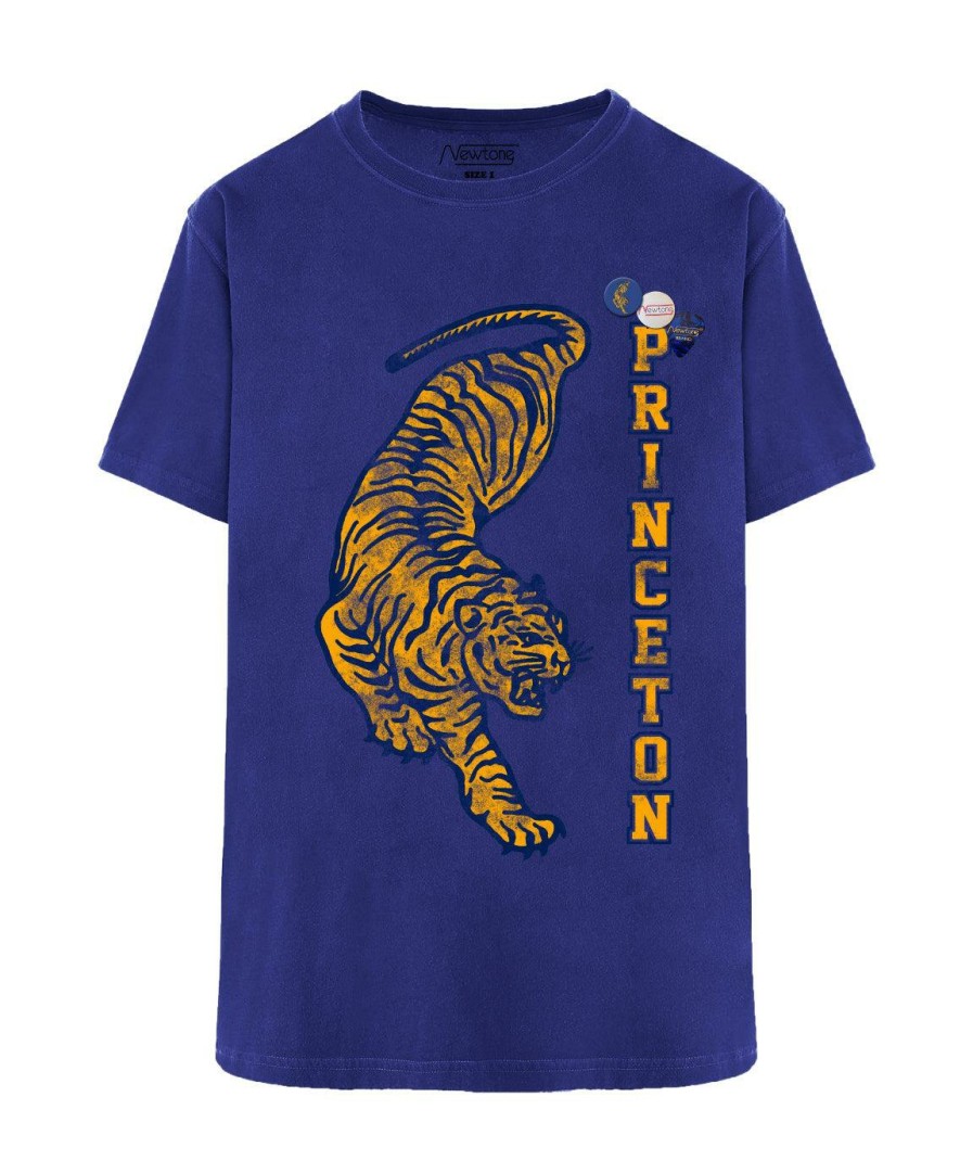 Archives Newtone | Tee Shirt Trucker Royal "Princeton"