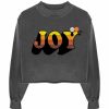 Archives Newtone | Sweatshirt Crop Porter Pepper "Joy Fw23"