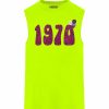 Archives Newtone | Tee Shirt Biker Neon Yellow "1970 Ss23"