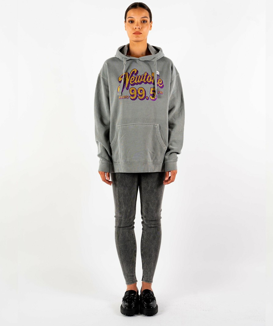 Archives Newtone | Hoodie Jagger Grey "Radio"