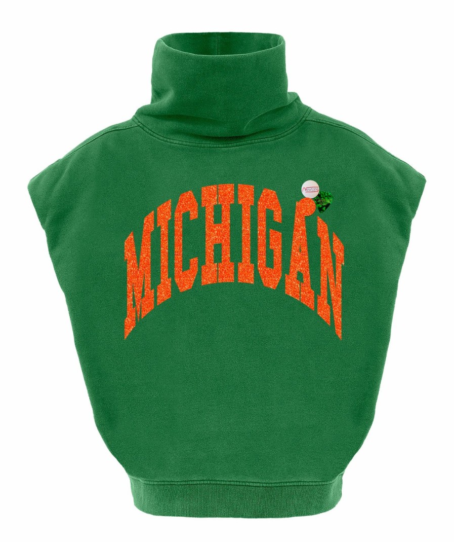 Archives Newtone | Sweatshirt Sharper Grass Michigan "State"