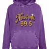 Archives Newtone | Hoodie Jagger Purple "Radio"