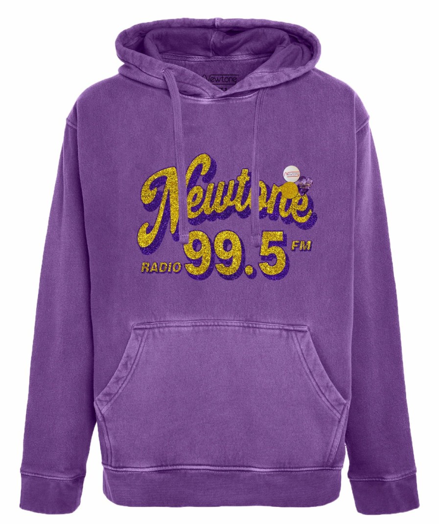 Archives Newtone | Hoodie Jagger Purple "Radio"