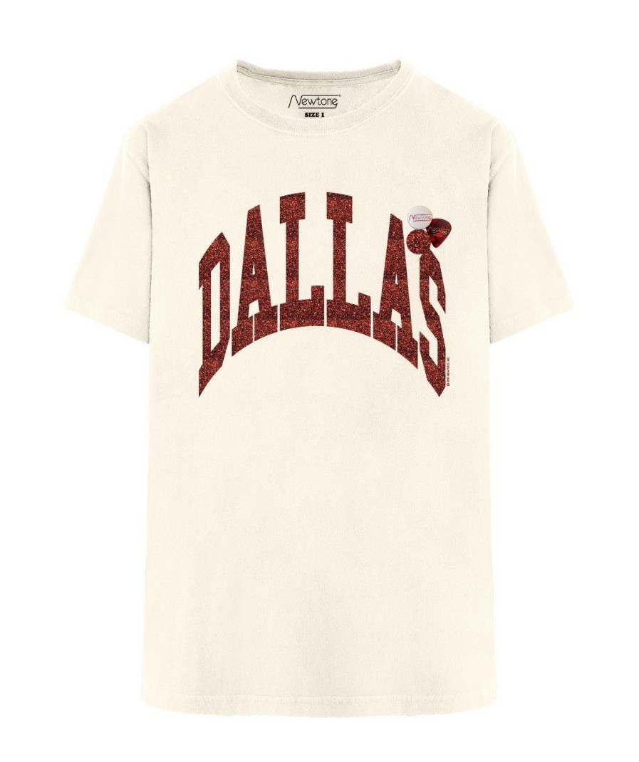 Archives Newtone | Tee Shirt Trucker Natural Dallas "City Fw22"