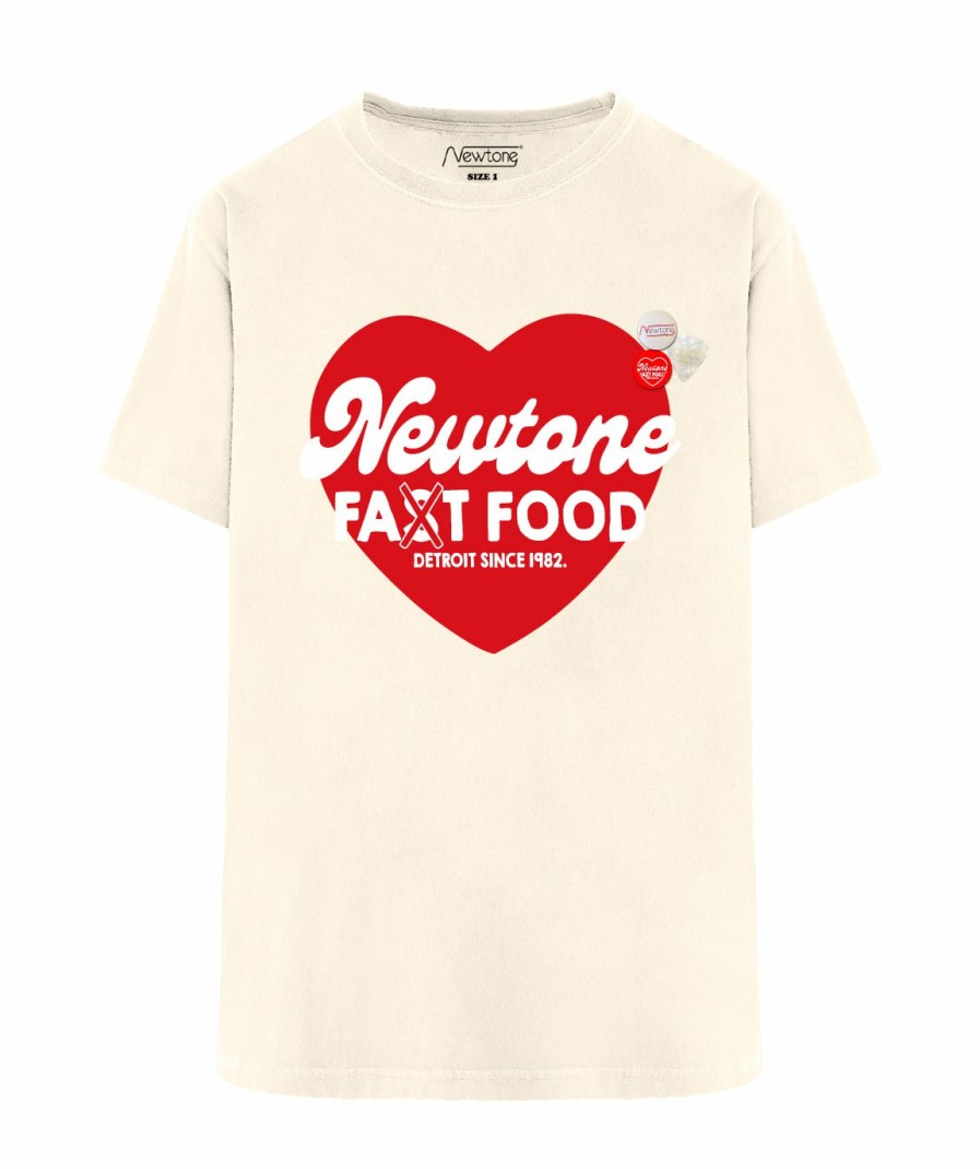 Femme Newtone | Tee Shirt Trucker Natural "Fast Ss24"