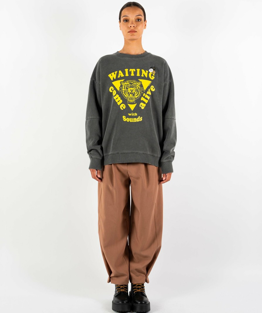 Archives Newtone | Sweatshirt Roller Pepper "Waiting"