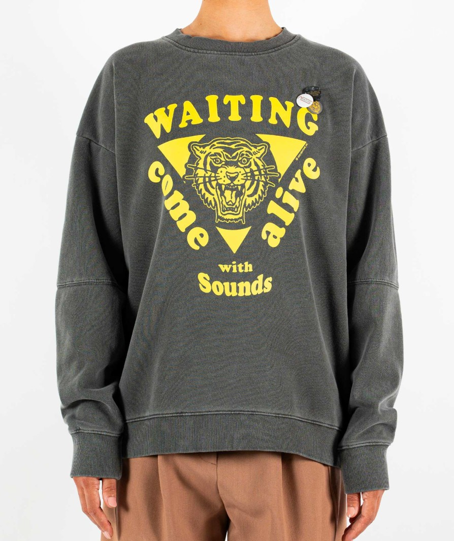 Archives Newtone | Sweatshirt Roller Pepper "Waiting"