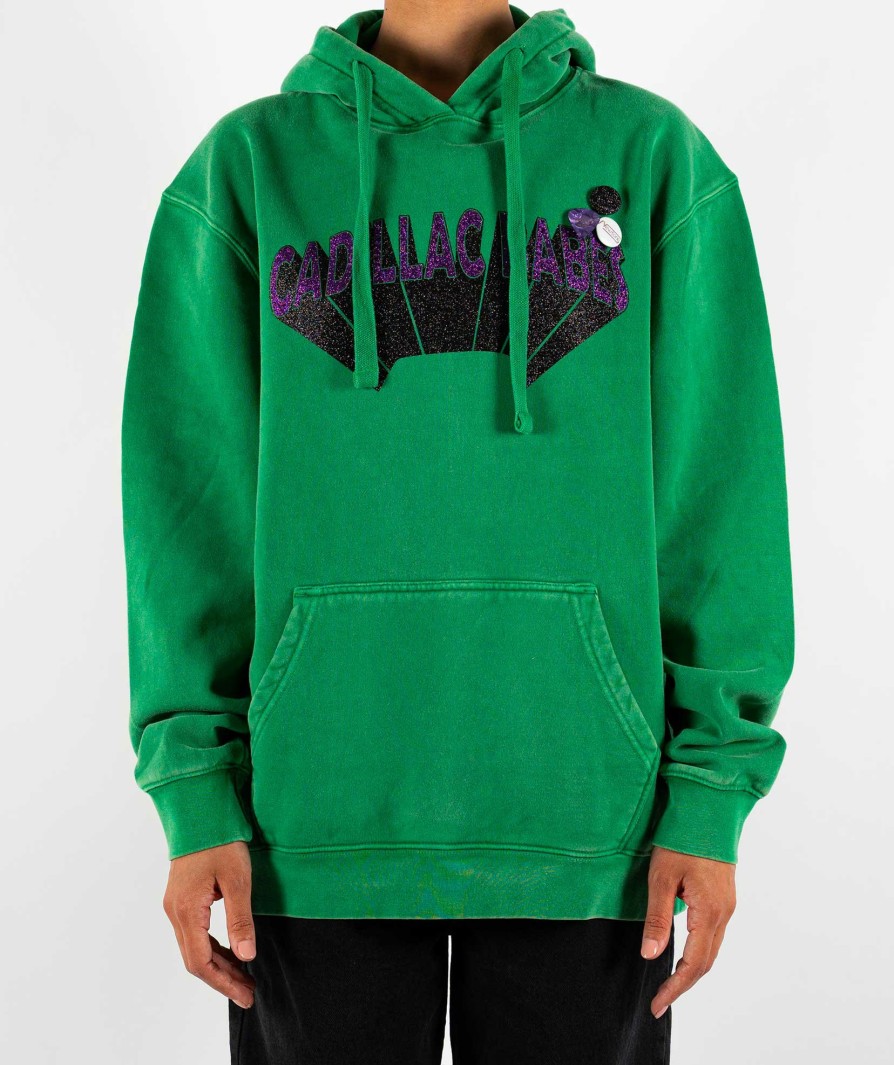 Archives Newtone | Hoodie Jagger Grass "Cadillac Fw23"