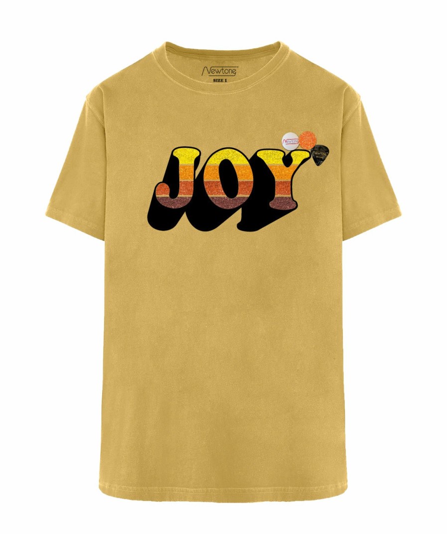 Archives Newtone | Tee Shirt Trucker Mustard "Joy Fw23"