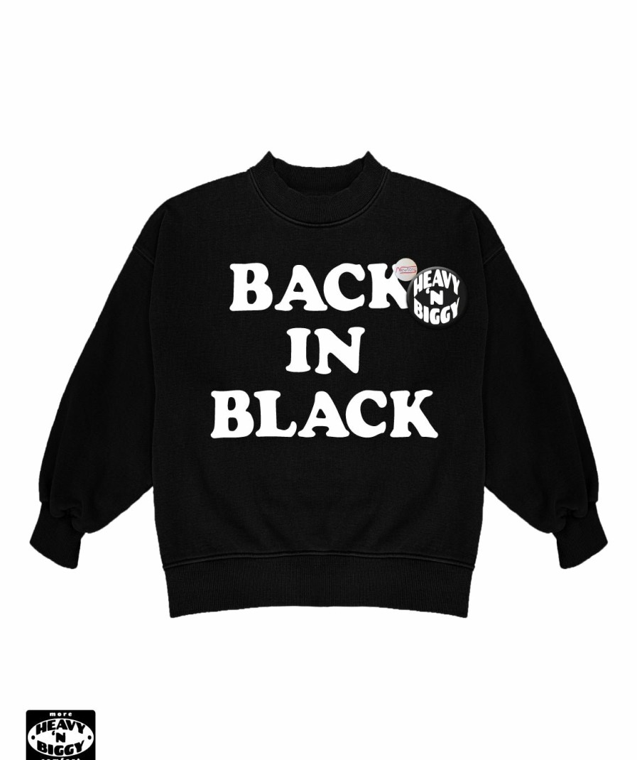 Archives Newtone | Sweatshirt Heavy'N Biggy Glover Night "Back"