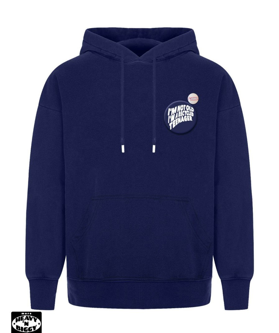 Archives Newtone | Hoodie Heavy'N Biggy Deeper Navy "Recycled"