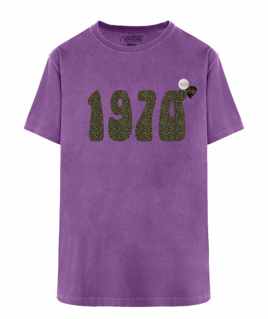 Archives Newtone | Tee Shirt Trucker Purple "1970 Ss23"