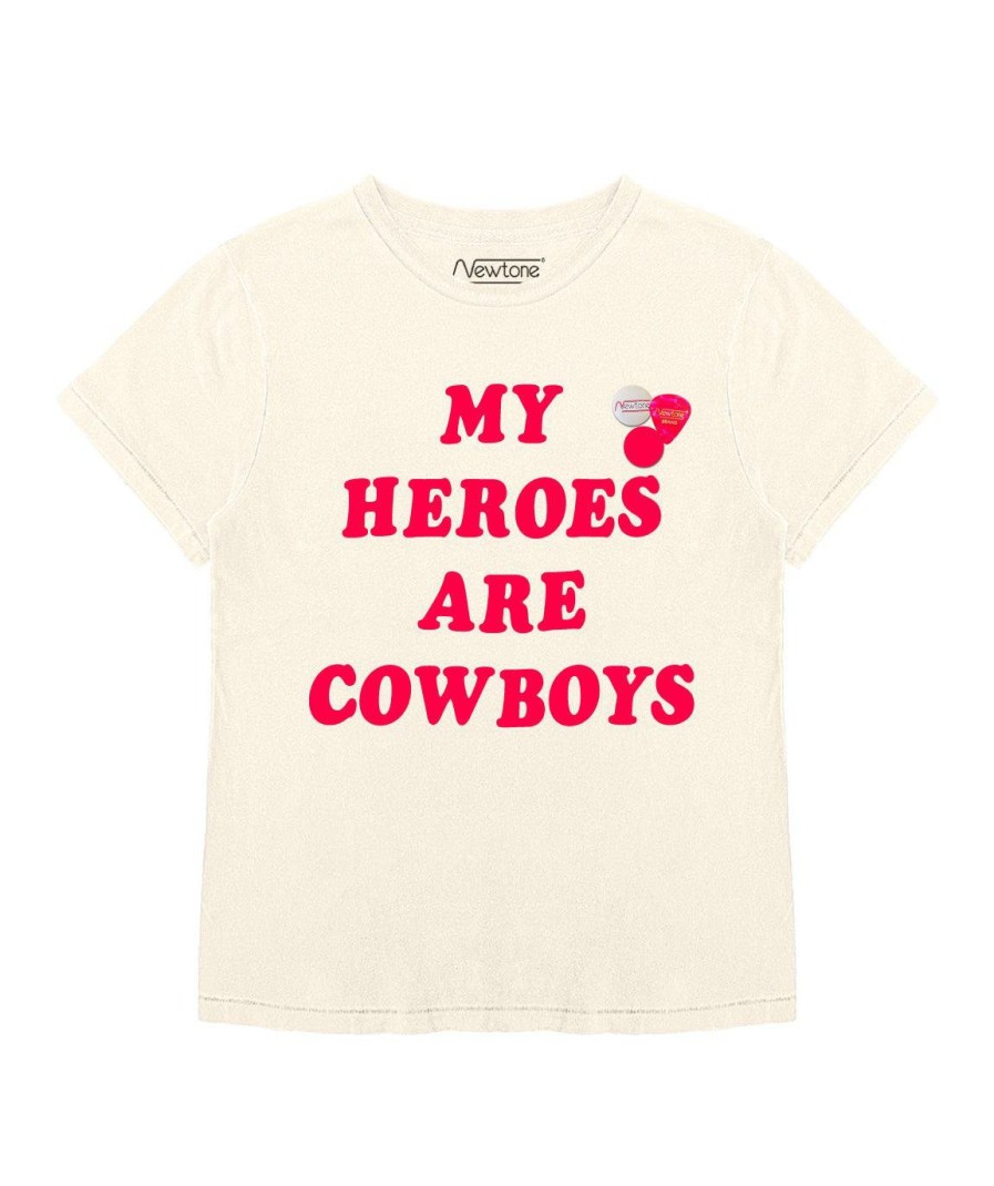 Archives Newtone | Tee Shirt Starlight Natural "Heroes"