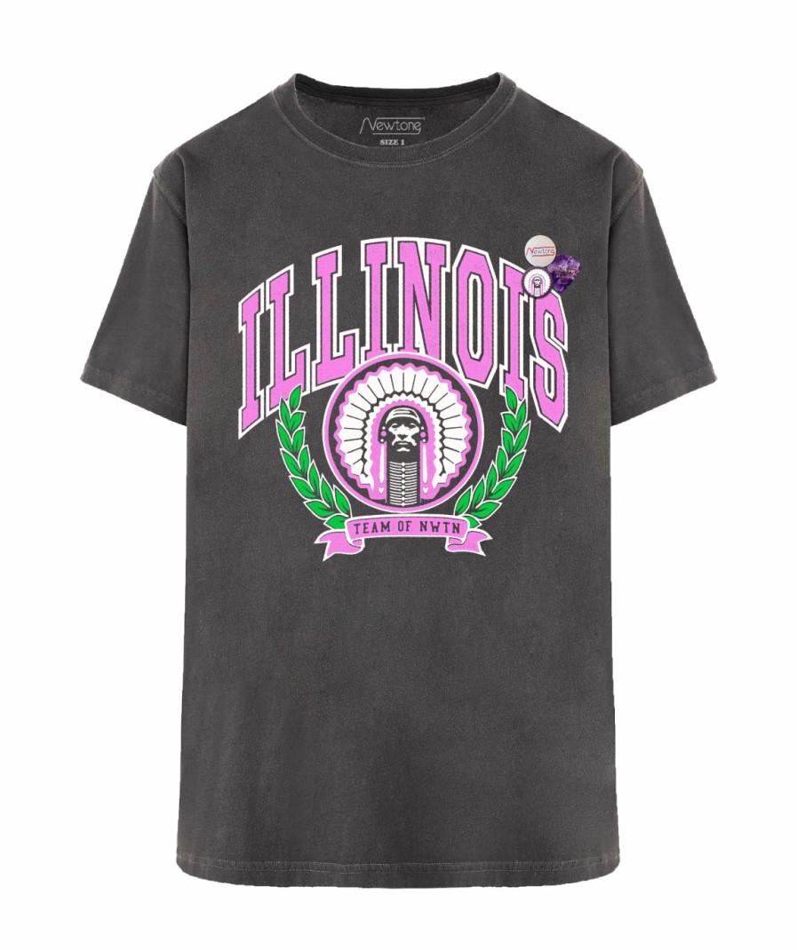 Archives Newtone | Tee Shirt Trucker Pepper "Illinois"