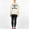 Archives Newtone | Sweatshirt Heavy'N Biggy Glover Natural "Back"