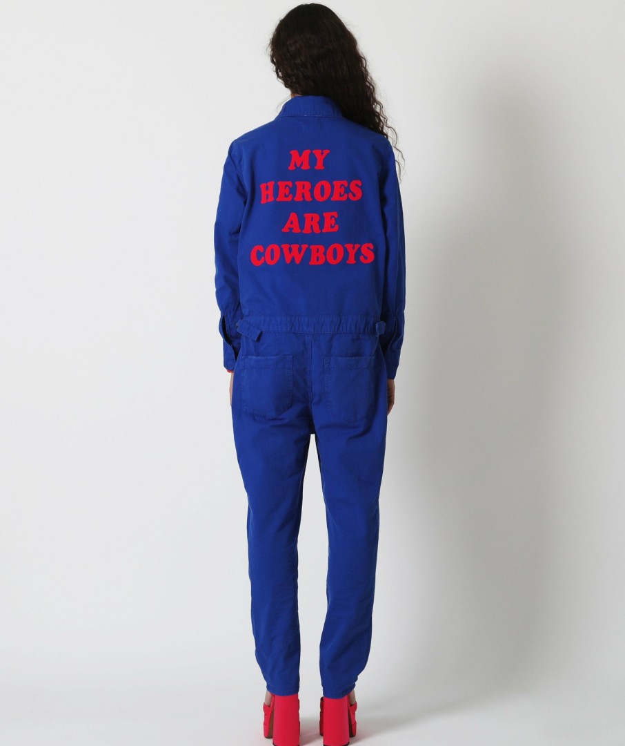 Archives Newtone | Jumpsuit Matter Flo Blue "Heroes"