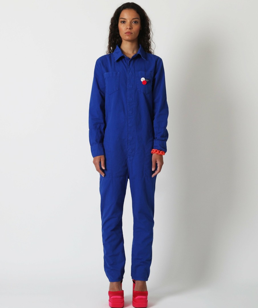 Archives Newtone | Jumpsuit Matter Flo Blue "Heroes"