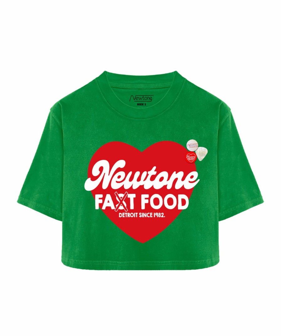 Femme Newtone | Tee Shirt Crooper Grass "Fast Ss24"