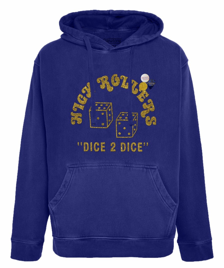 Archives Newtone | Hoodie Jagger Royal "Dice"