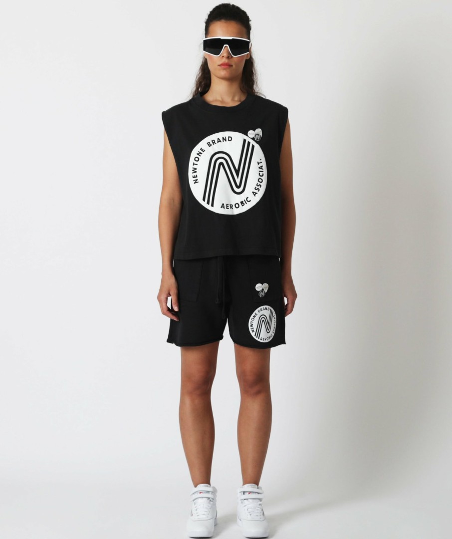 Archives Newtone | Tee Shirt Crop Dyer Night "Aerobic"