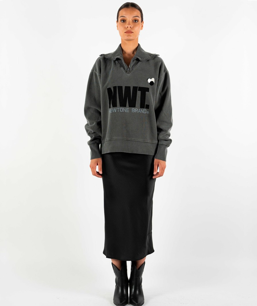 Archives Newtone | Sweatshirt Driver Pepper "Brand Fw23"