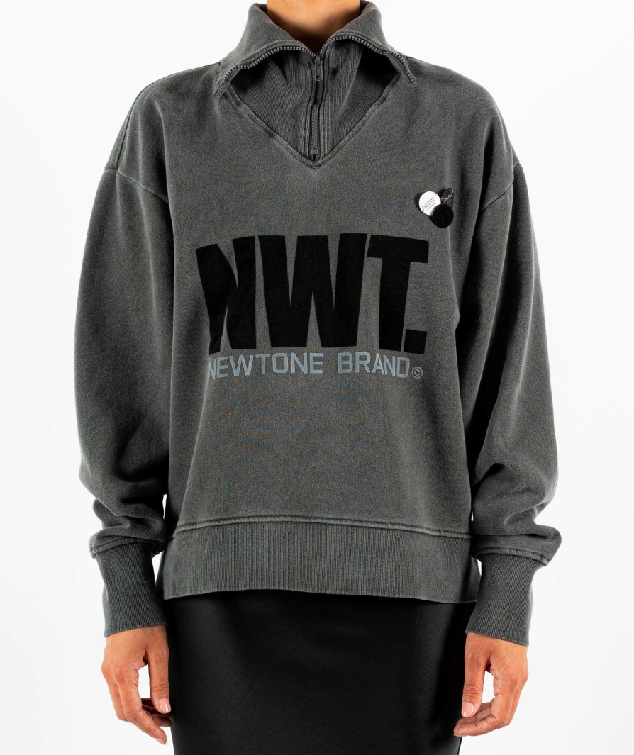 Archives Newtone | Sweatshirt Driver Pepper "Brand Fw23"