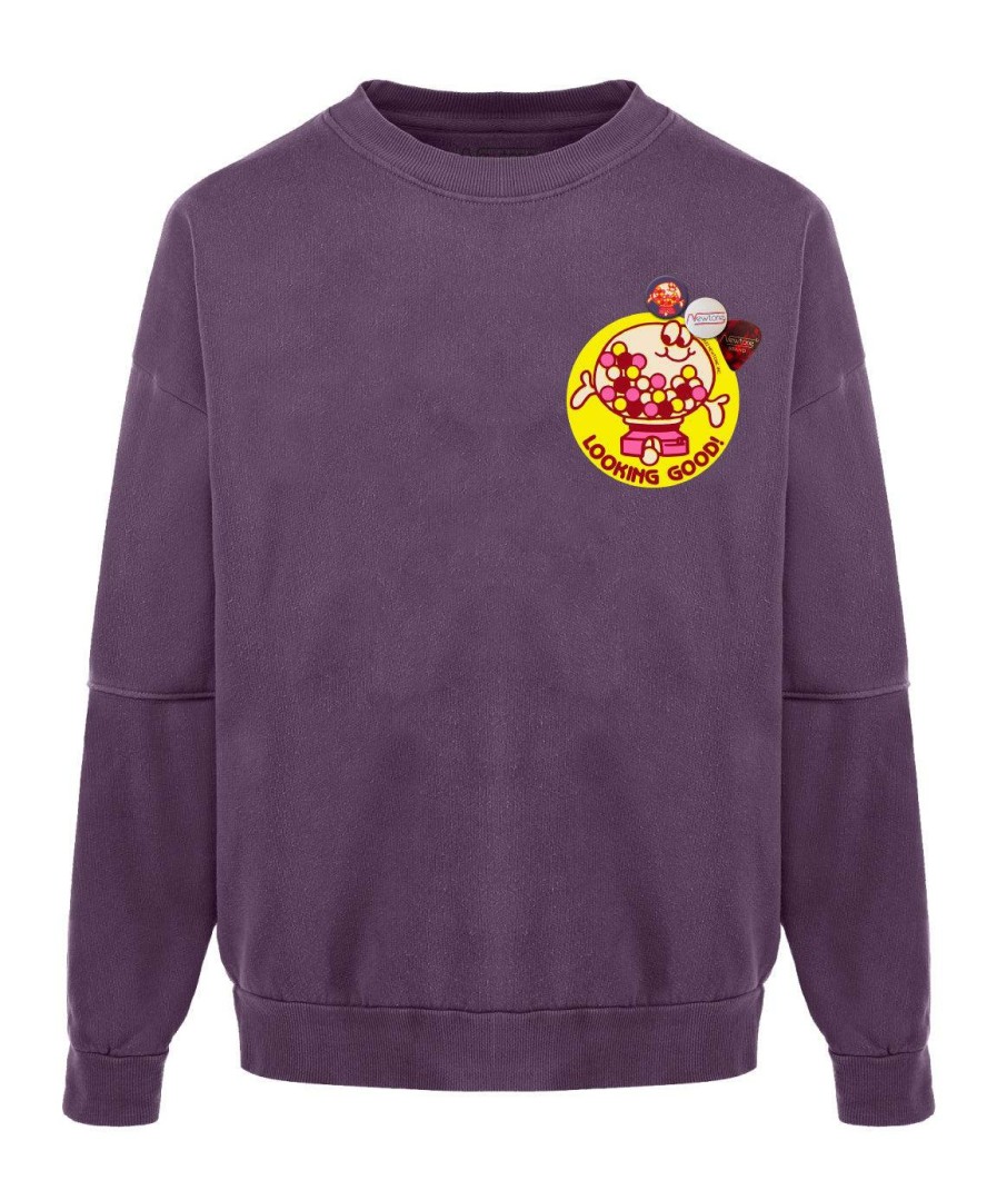 Archives Newtone | Sweatshirt Roller Grape "Candy"