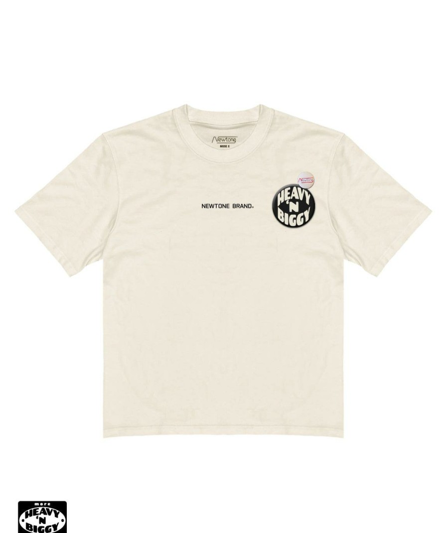 Archives Newtone | Tee Shirt Heavy'N Biggy Shelter Natural "Line"