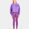 Femme Newtone | Sweatshirt Crop Porter Purple "Brand Ss24"