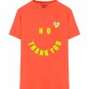 Archives Newtone | Tee Shirt Trucker Neon Orange "No"