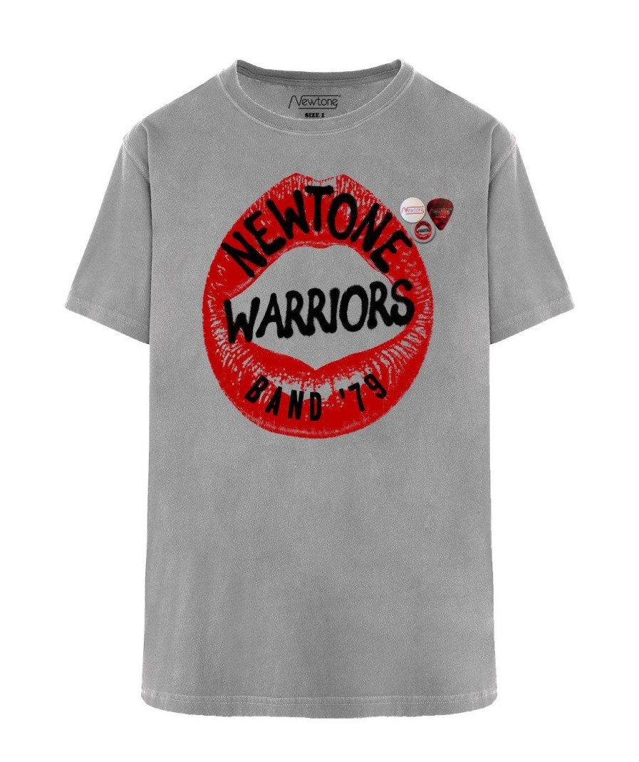 Archives Newtone | Tee Shirt Trucker Grey "Warriors"