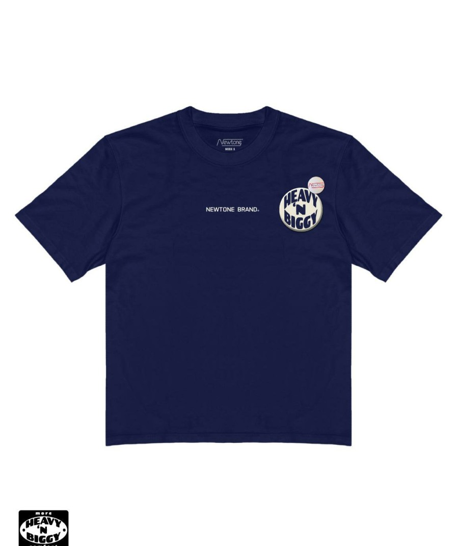 Archives Newtone | Tee Shirt Heavy'N Biggy Shelter Navy "Line"