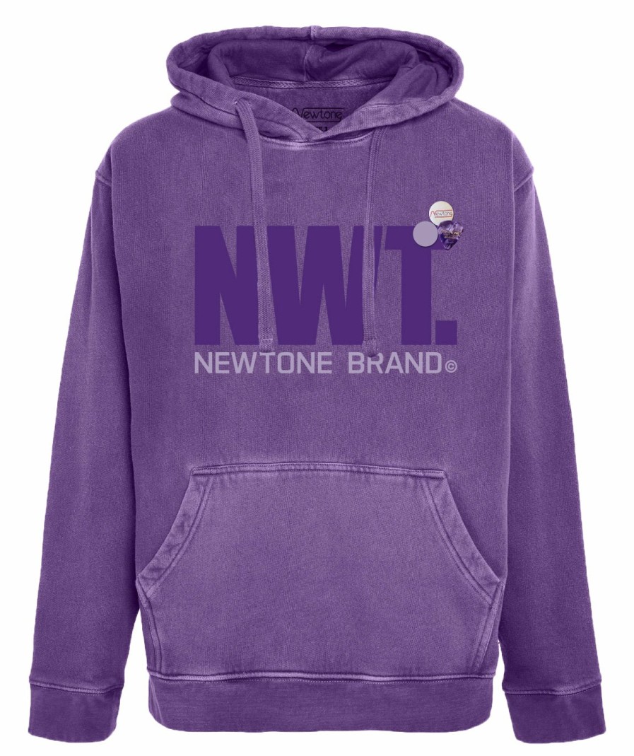 Archives Newtone | Hoodie Jagger Purple "Brand Fw23"