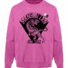 Archives Newtone | Sweatshirt Roller Fuschia "Manhattan Fw23"