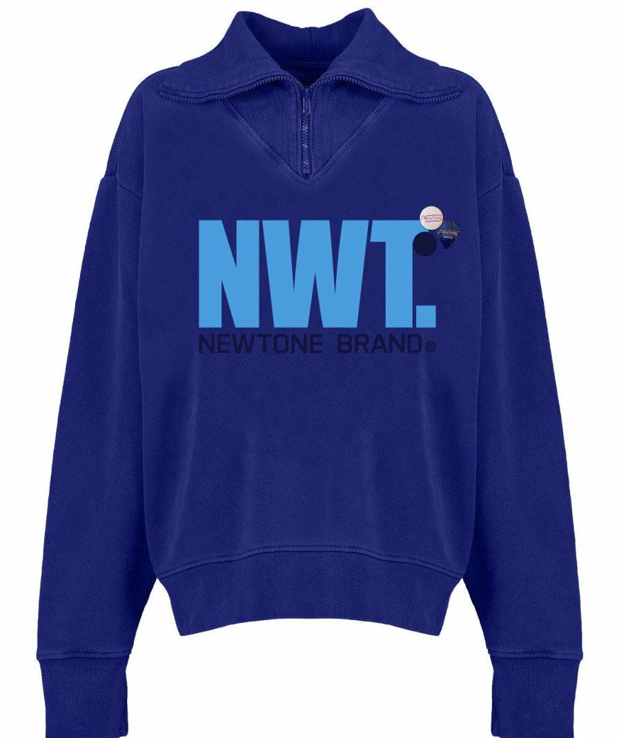 Archives Newtone | Sweatshirt Driver Royal "Brand Fw23"