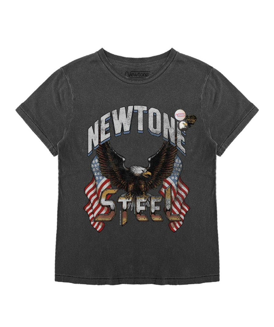 Archives Newtone | Tee Shirt Starlight Pepper "Steel"